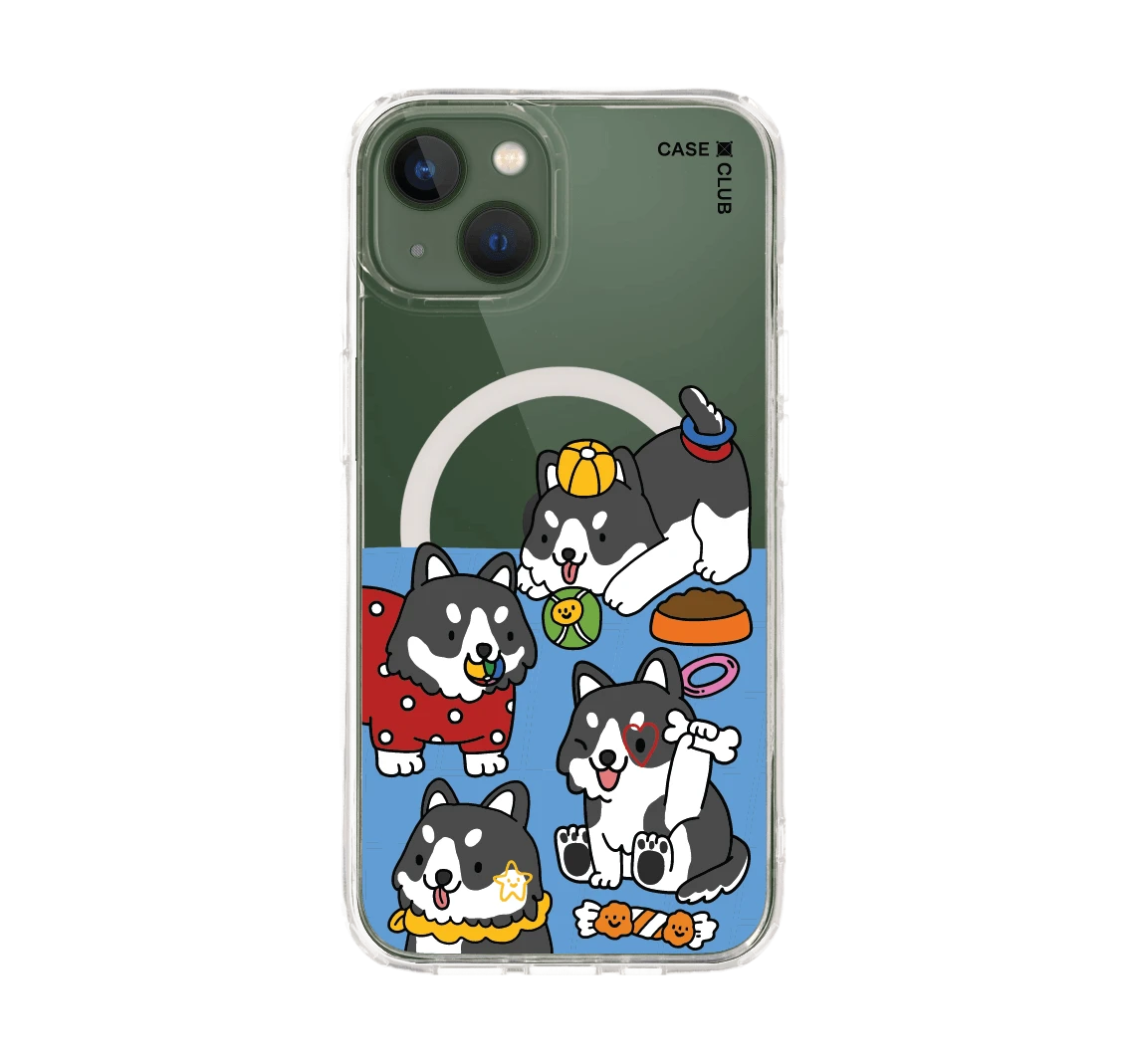 ฮัสกี้สุดป่วนกับของเล่นคู่ใจ